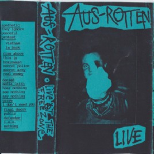 AUS-ROTTEN - Live At The Freezone cover 