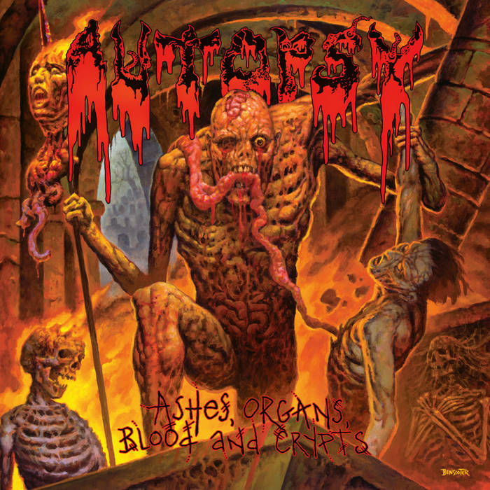 AUTOPSY - Ashes, Organs, Blood and Crypts cover 