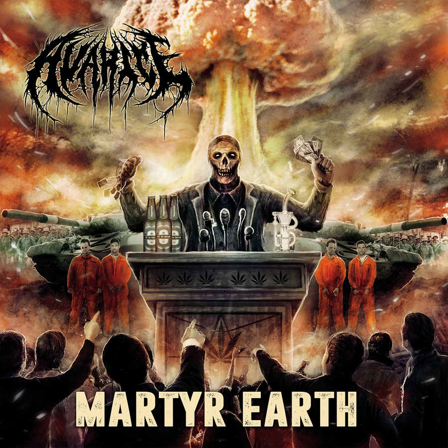 AVARICE (AZ) - Martyr Earth cover 