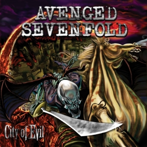 AVENGED SEVENFOLD - City of Evil cover 