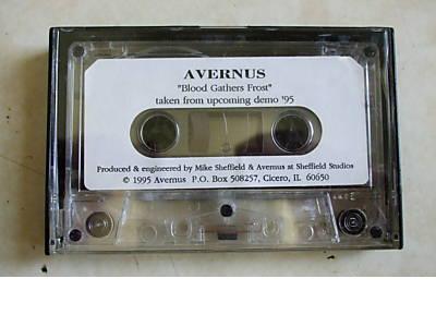 AVERNUS - Blood Gathers Frost cover 