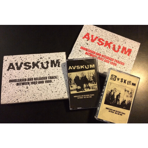 AVSKUM - Unreleased And Released Tracks Between 1982 And 1999 cover 