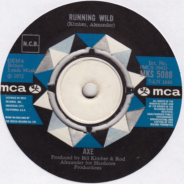 AXE - Running Wild cover 