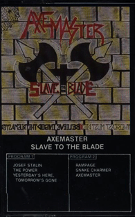 AXEMASTER - Slave to the Blade cover 