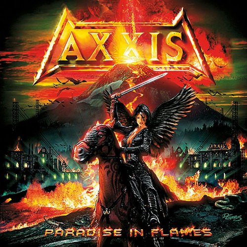 AXXIS - Paradise in Flames cover 