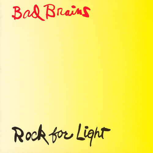 BAD BRAINS - Rock For Light cover 