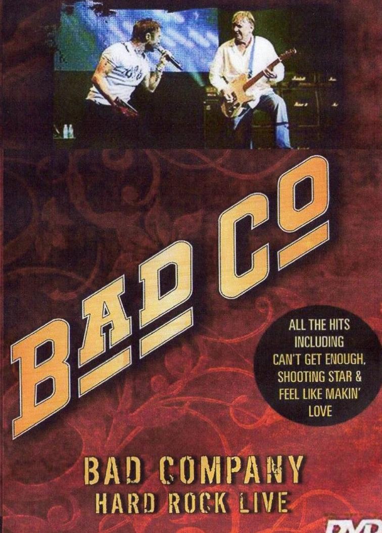 BAD COMPANY - Hard Rock Live cover 