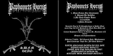 BAPHOMETS HORNS - Satanic War Fucking Metal cover 