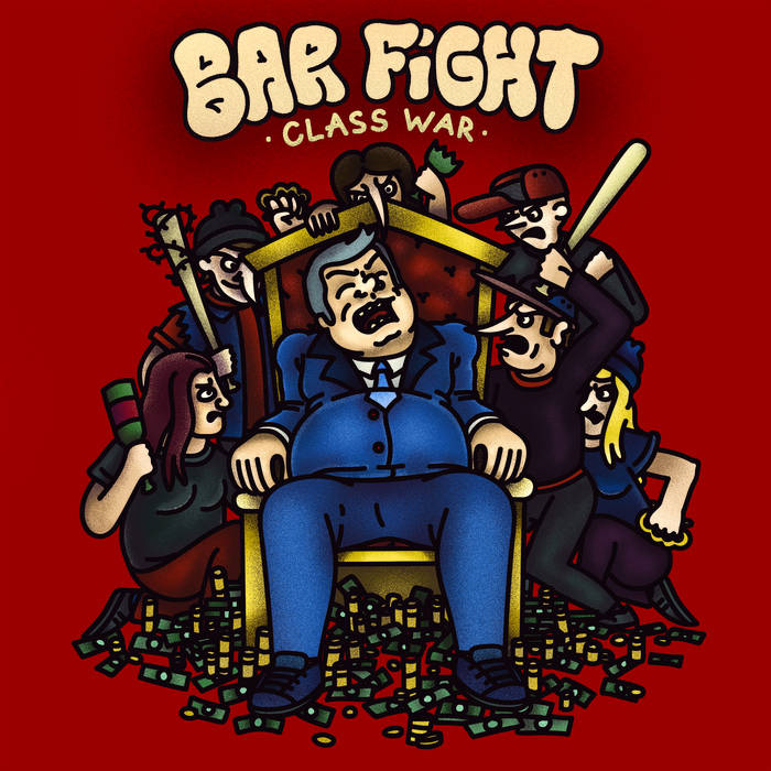 BAR FIGHT - Class War cover 