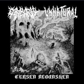 BARBARITY - Cursed Bloodshed cover 