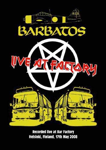 BARBATOS - Live at Factory cover 