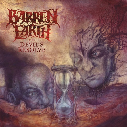 BARREN EARTH - The Devil's Resolve cover 