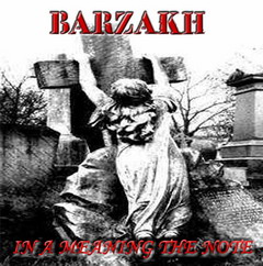 BARZAKH - In a Meaning the Note cover 