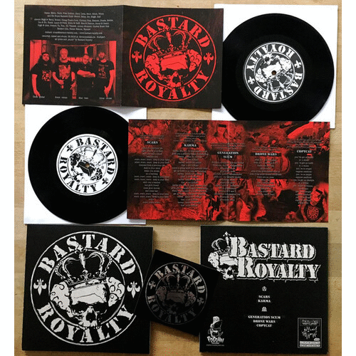 BASTARD ROYALTY - HPSS 12inch LP + Bastard Royalty 7inch cover 