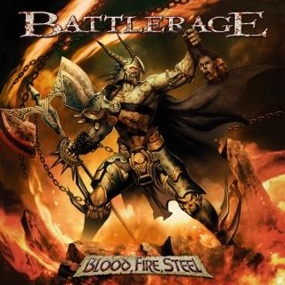 BATTLERAGE - Blood, Fire, Steel cover 