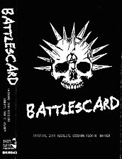 BATTLESCARD - Hardcore 2010 Absolute Goddamn Fuckin' Mayhem cover 