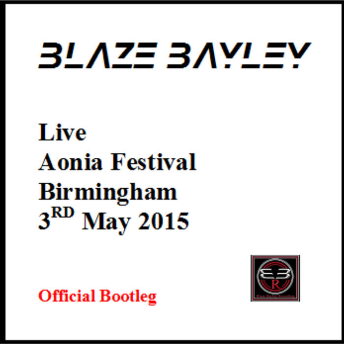 BLAZE BAYLEY - Live - Aonia Festival - Birmingham - 3rd May 2015 cover 