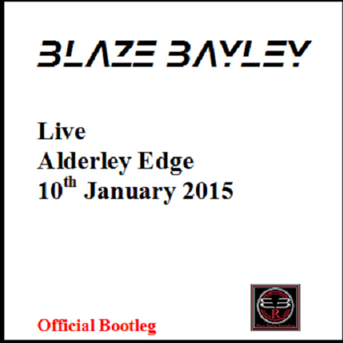 BLAZE BAYLEY - Live at Alderley Edge - 10th January 2015 cover 