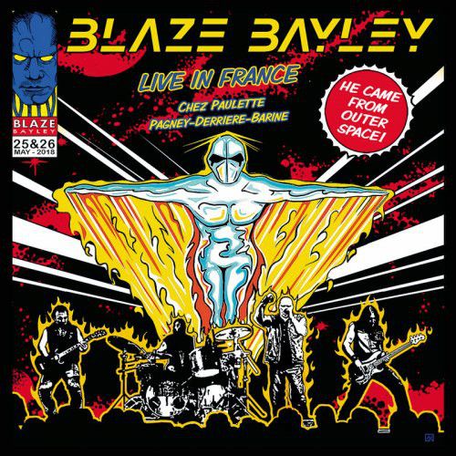 BLAZE BAYLEY - Live in France cover 