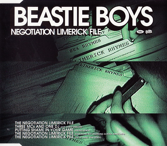 BEASTIE BOYS - Negotiation Limerick File cover 