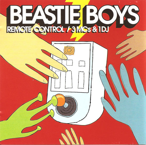 BEASTIE BOYS - Remote Control / 3 MC's & 1 DJ cover 