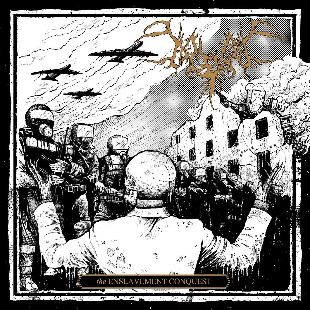 BEGRIME EXEMIOUS - The Enslavement Conquest cover 