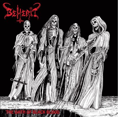 BEHERIT - The Oath of Black Blood cover 