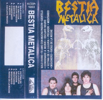 BESTIA METÁLICA - Misionero cover 
