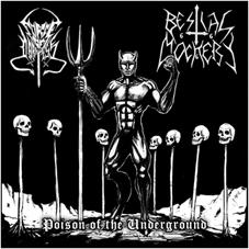 BESTIAL MOCKERY - Poison of the Underground cover 