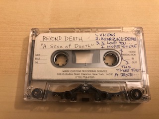 BEYOND DEATH - A Slice of Death cover 