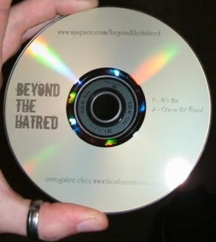 BEYOND THE HATRED - Promo 2010 cover 