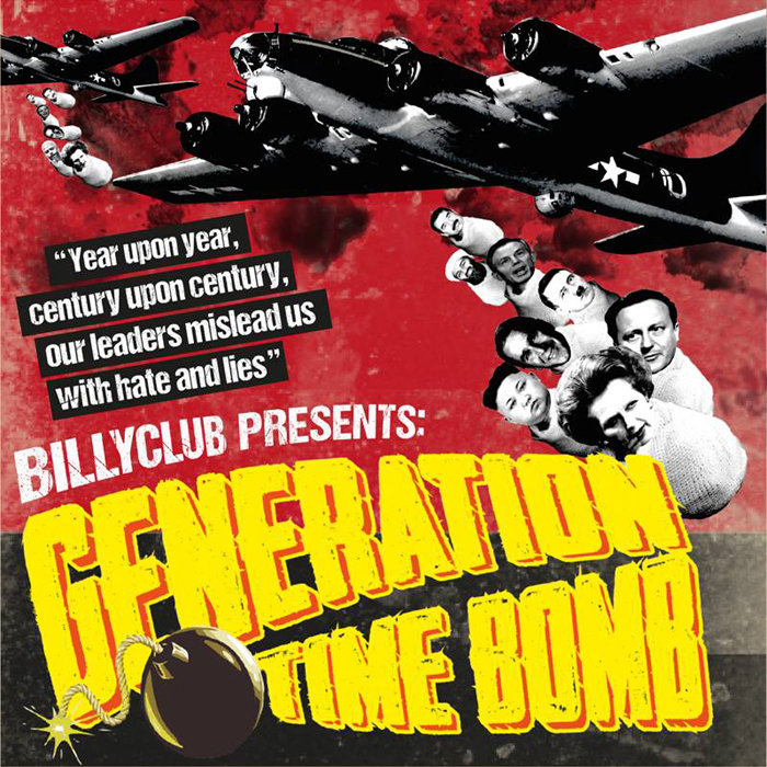 BILLYCLUB - Generation Time Bomb cover 