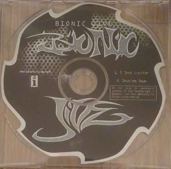BIONIC JIVE - Promo CD (Saw-Cut) cover 