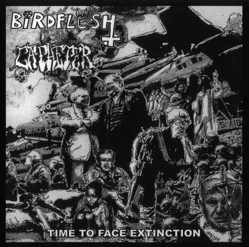 BIRDFLESH - Time to Face Extinction cover 