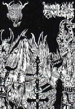 BLACK ANGEL - Black Morbid Cross cover 