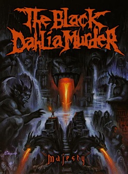 THE BLACK DAHLIA MURDER - Majesty cover 