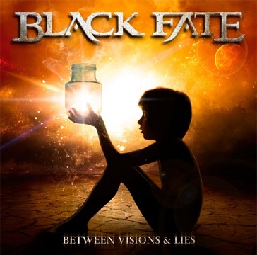 BLACK FATE - Between Visions & Lies cover 