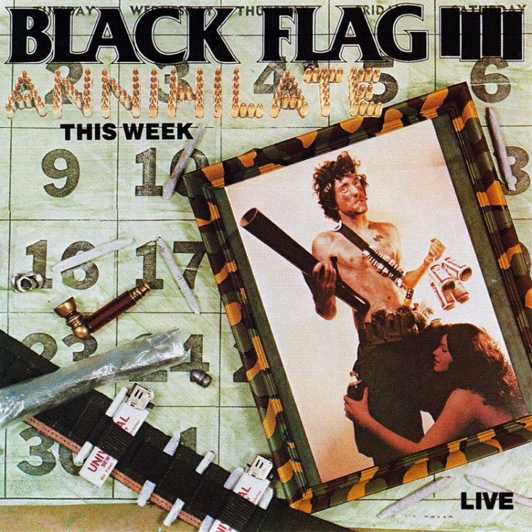 BLACK FLAG - Annihilate This Week cover 