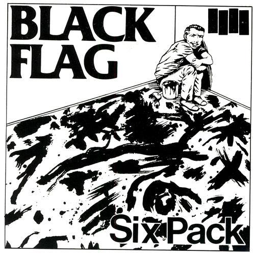 BLACK FLAG - Six Pack cover 