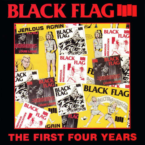 BLACK FLAG - The First Four Years cover 