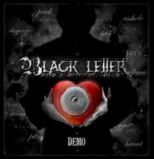 BLACK LETTER FOR A ROTTEN HEART - Demo cover 