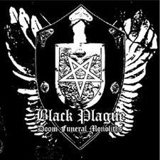 BLACK PLAGUE - Doom Funeral Monoliths cover 