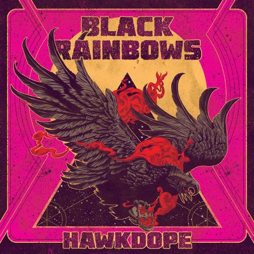 BLACK RAINBOWS - Hawkdope cover 
