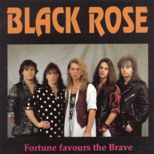 BLACK ROSE - Fortune Favours the Brave cover 