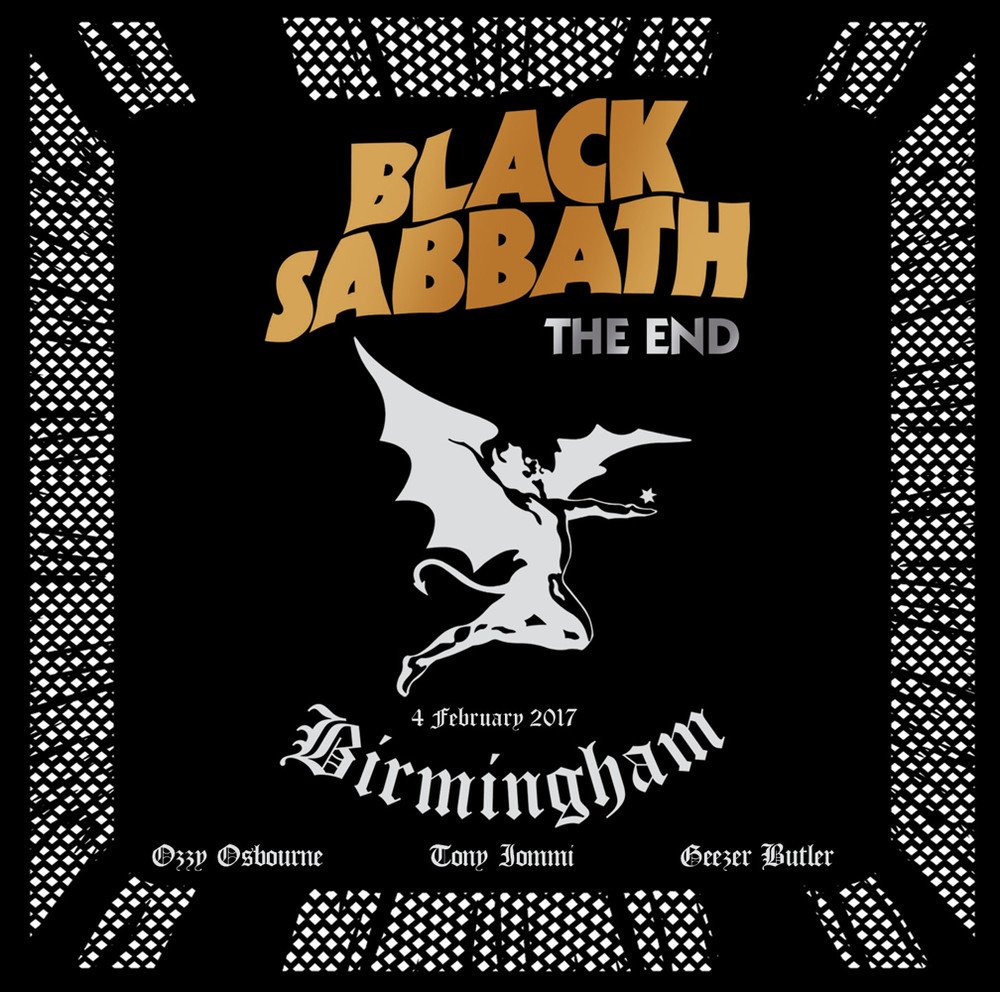 BLACK SABBATH - The End: 4 February 2017 Birmingham cover 