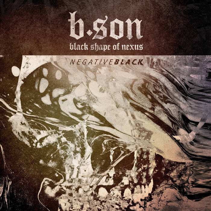 BLACK SHAPE OF NEXUS - Negative Black cover 