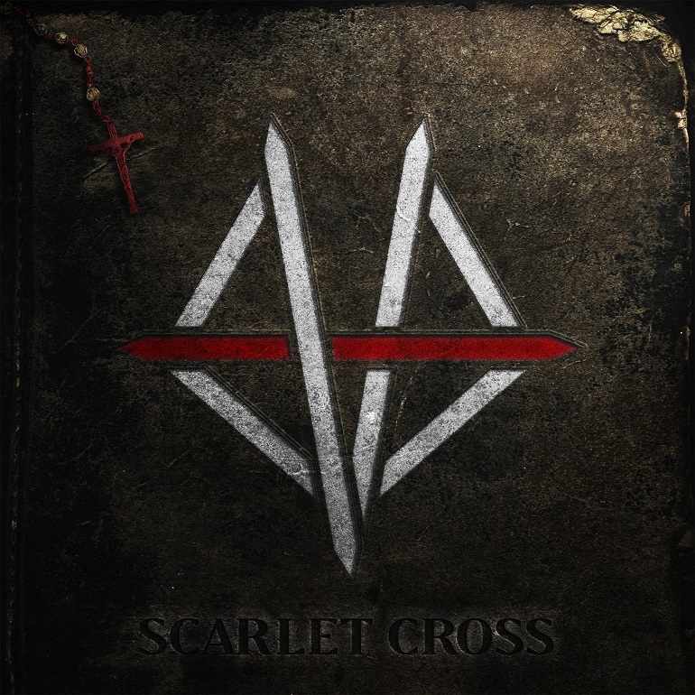 BLACK VEIL BRIDES - Scarlet Cross cover 