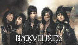 BLACK VEIL BRIDES - Wretched and Divine cover 