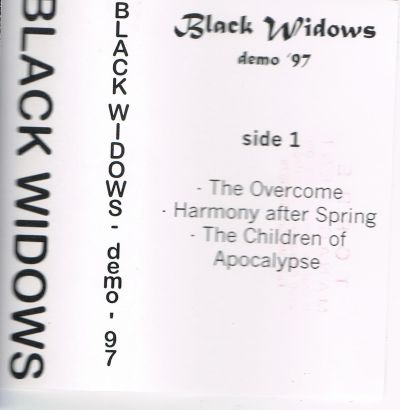 BLACK WIDOWS - Demo '97 cover 