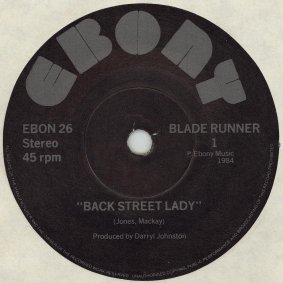 BLADE RUNNER - Backstreet Lady cover 